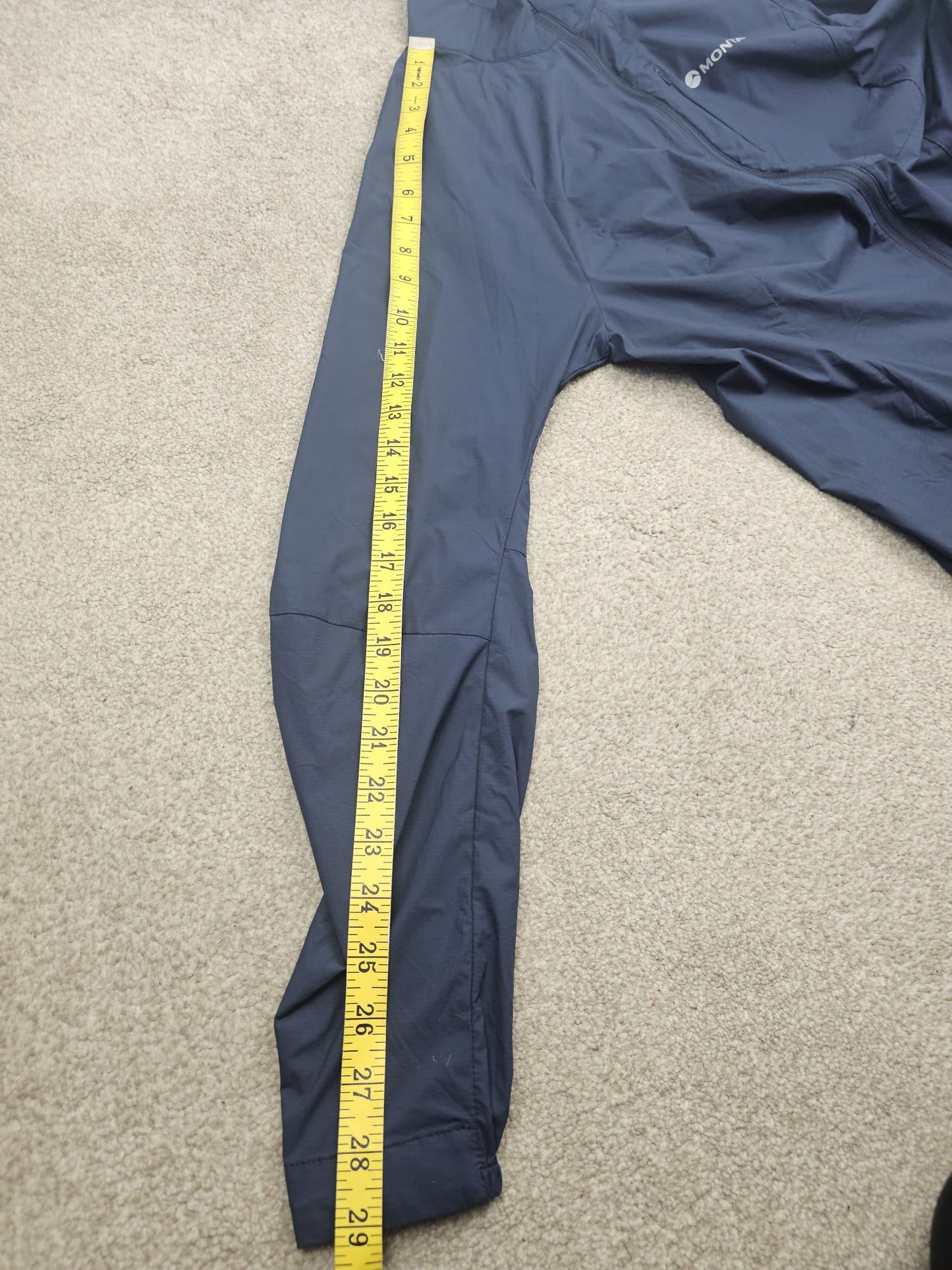 Montane Women's Featherlite Windbreaker Full Zip Navy Jacket - UK 10