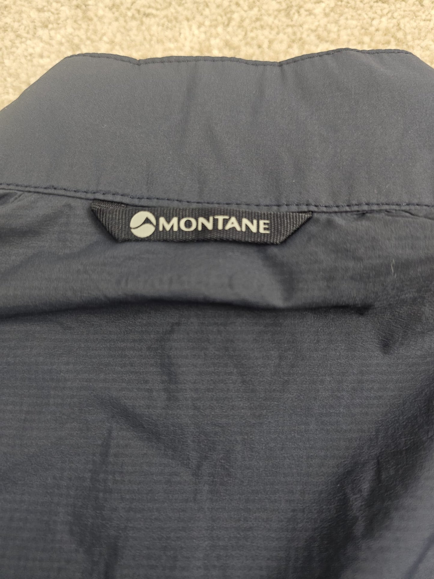 Montane Women's Featherlite Windbreaker Full Zip Navy Jacket - UK 10