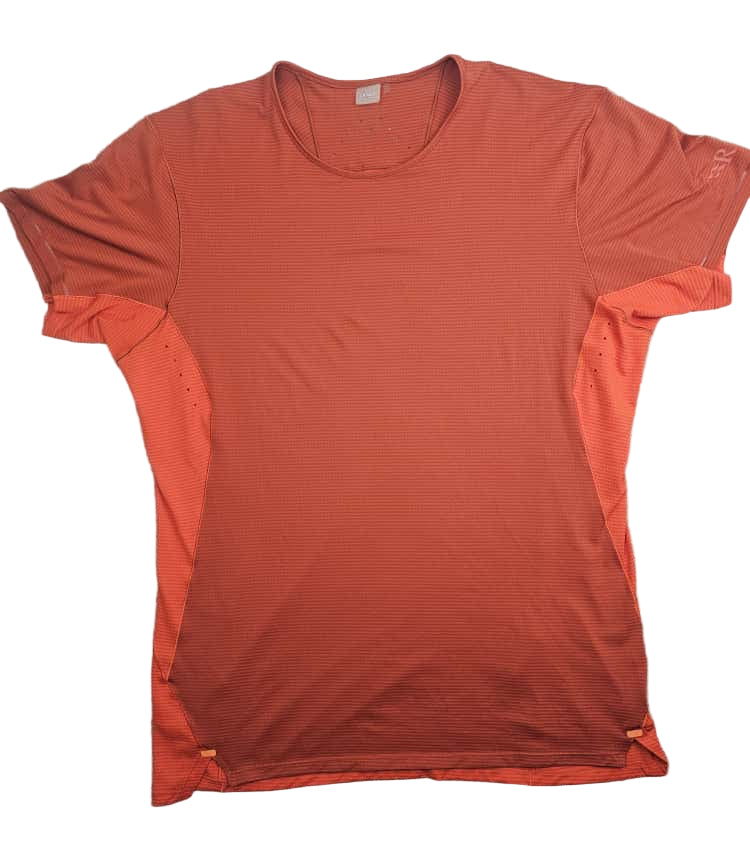 Rab Sonic Ultra Lightweight Short Sleeve Top/T-Shirt - L/Large - Coral