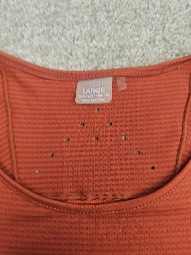 Rab Sonic Ultra Lightweight Short Sleeve Top/T-Shirt - L/Large - Coral