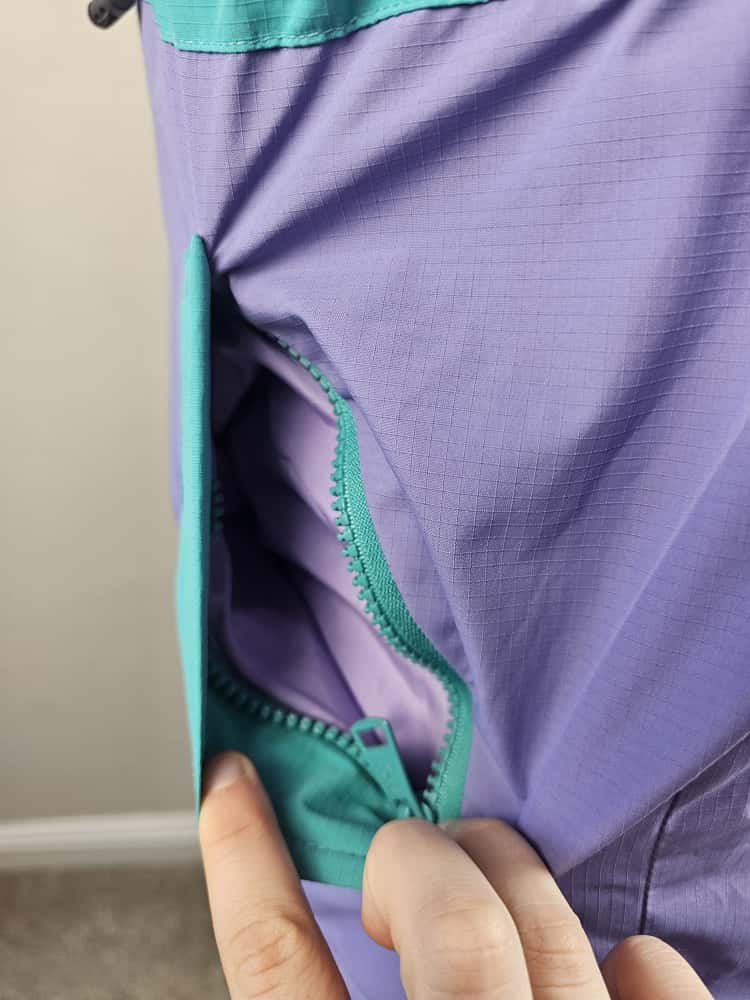 Harper & Lewis Full Zip Abstract Pattern Jacket/Coat - L/Large - Lilac/Purple - Unisex