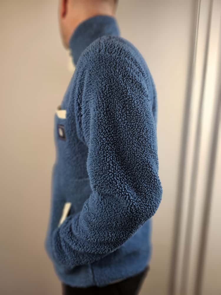 Harper & Lewis Half Snap Pullover Sherpa Fleece Jumper - M/Medium - Unisex