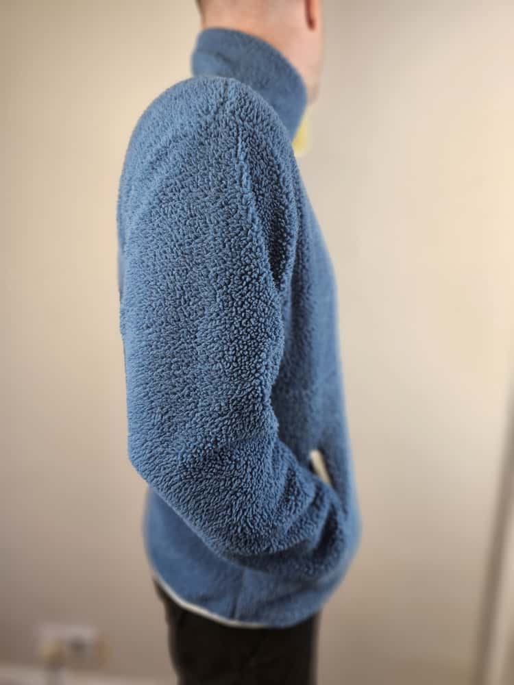 Harper & Lewis Half Snap Pullover Sherpa Fleece Jumper - M/Medium - Unisex