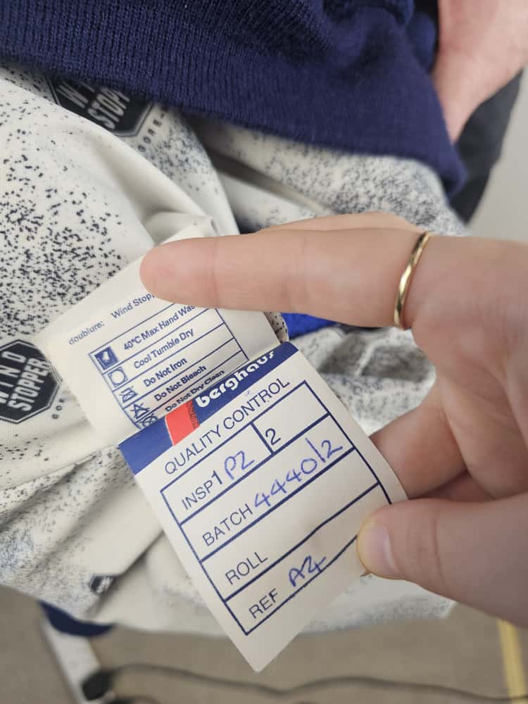 Vintage Berghaus Laventer Navy Polartec Windstopper XCT Full Zip Fleece Jacket - M/Medium