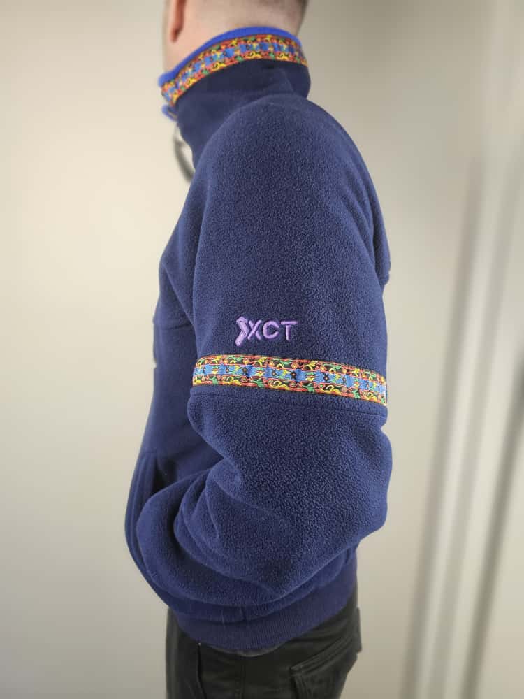 Vintage Berghaus Laventer Navy Polartec Windstopper XCT Full Zip Fleece Jacket - M/Medium