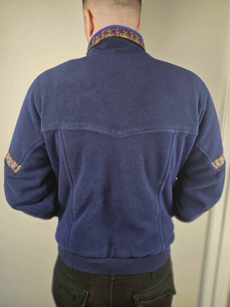 Vintage Berghaus Laventer Navy Polartec Windstopper XCT Full Zip Fleece Jacket - M/Medium