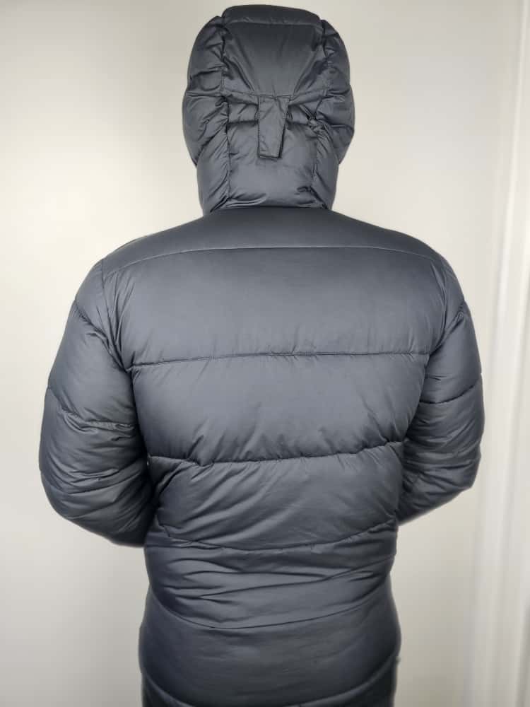 Mens Columbia Black Omni-Heat Reflective Full Zip Hooded Puffer Jacket - M/Medium