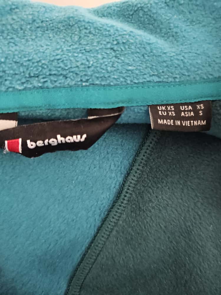 Awesome Full Zip Berghaus Tramantana Fleece Jacket Unisex Mens/Womens - XS/Extra Small (8/10)