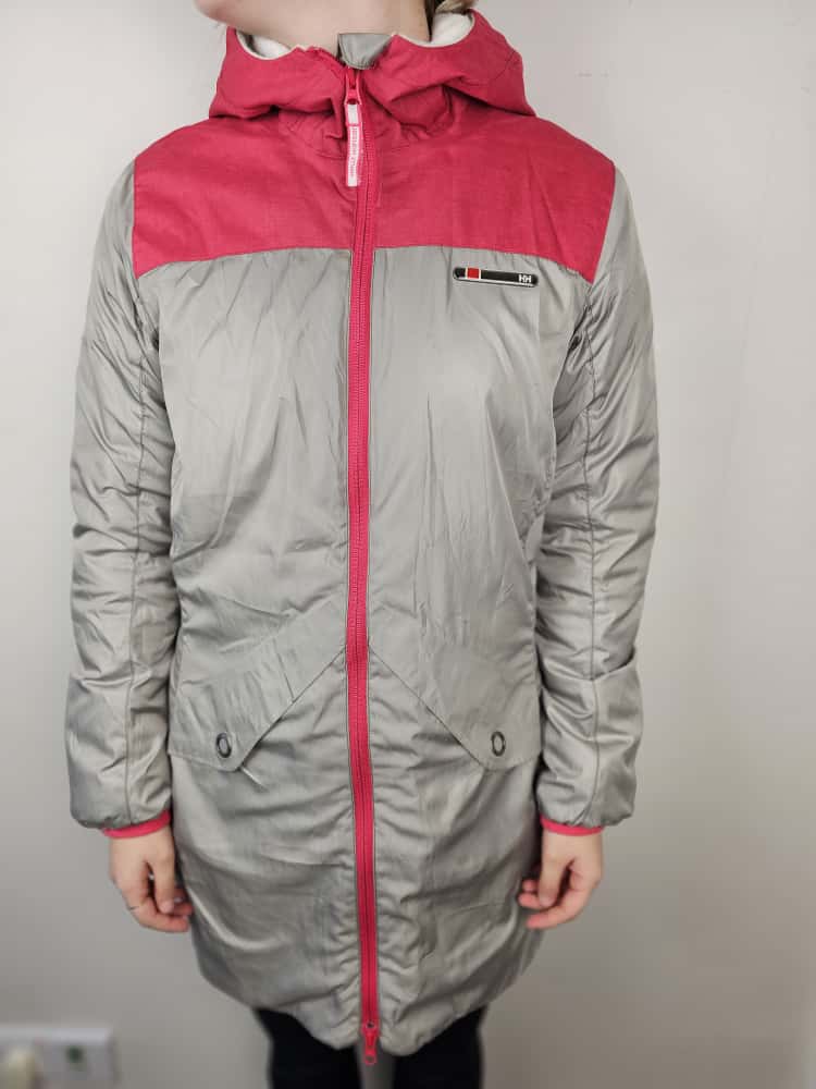 Helly Hansen Sherpa Lined Hooded 3/4 Water Resistant Jacket/Coat - M/Medium