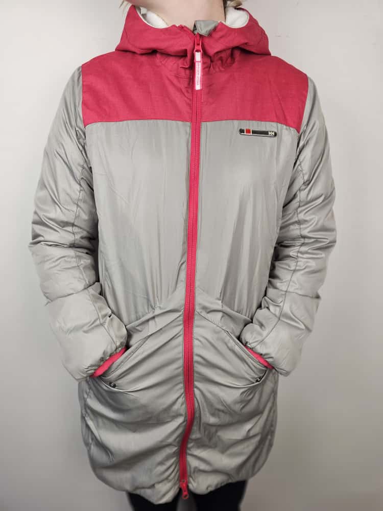 Helly Hansen Sherpa Lined Hooded 3/4 Water Resistant Jacket/Coat - M/Medium