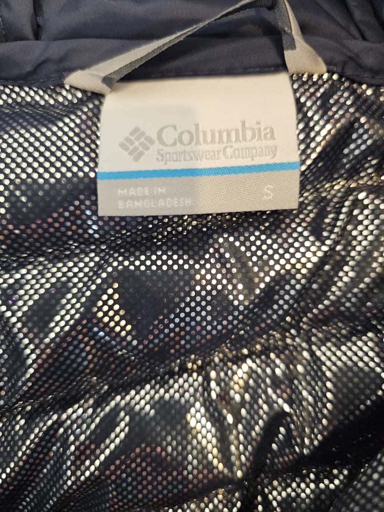 Columbia Powder Lite Omni-Heat Pullover Snap Button Jacket/Smock - S/Small