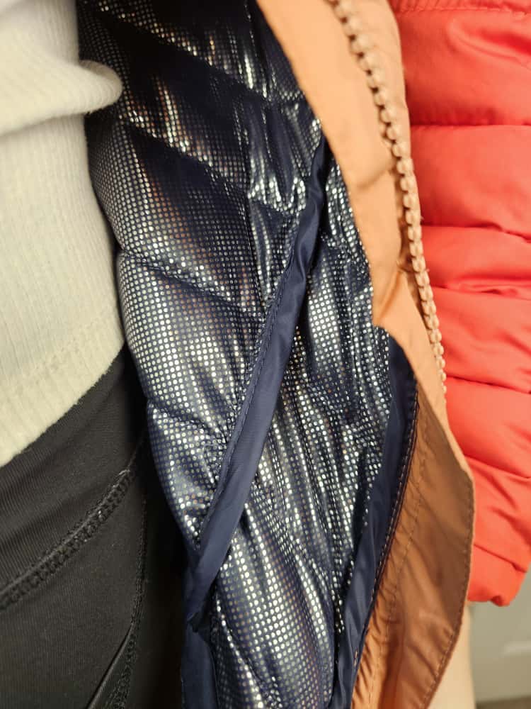 Columbia Powder Lite Omni-Heat Pullover Snap Button Jacket/Smock - S/Small