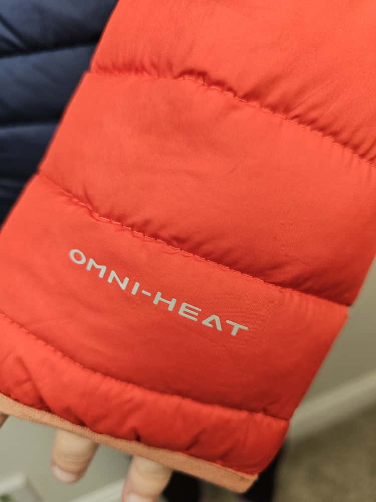 Columbia Powder Lite Omni-Heat Pullover Snap Button Jacket/Smock - S/Small