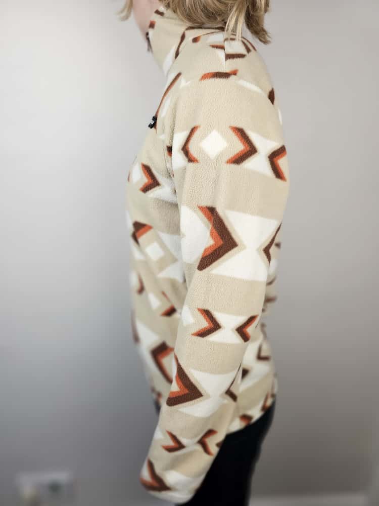 Berghaus Unisex Prism Aztec Print Trango 1/2 zip Fleece Jumper - S/Small