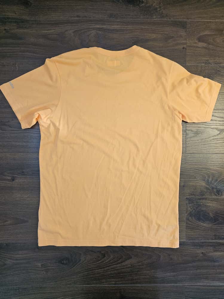 Columbia Mens Short Sleeve Top/T-Shirt Aztec Print - M/Medium - Orange/Coral