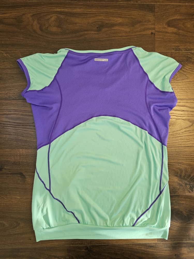 Berghaus Womens Vapor Base Argentium Activewear Short Sleeve Top/T-Shirt - UK 12