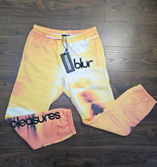 Limited Edition Blur X Pleasures Collab Jogging/Sweat Pants/Bottoms - S/Small
