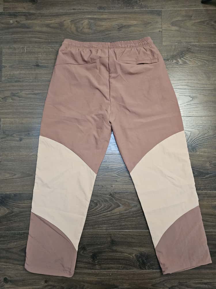 New Balance Mens Co-Ord Short Sleeve Shirt & Tracksuit Bottoms Activewear Set - M/Medium - Brown