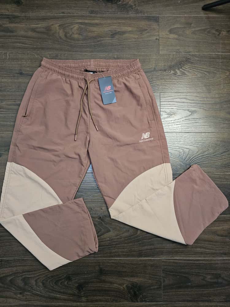 New Balance Mens Tracksuit Bottoms Activewear - Brown - New with tags