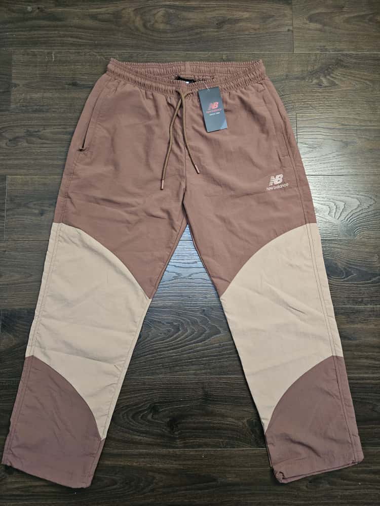 New Balance Mens Tracksuit Bottoms Activewear - Brown - New with tags