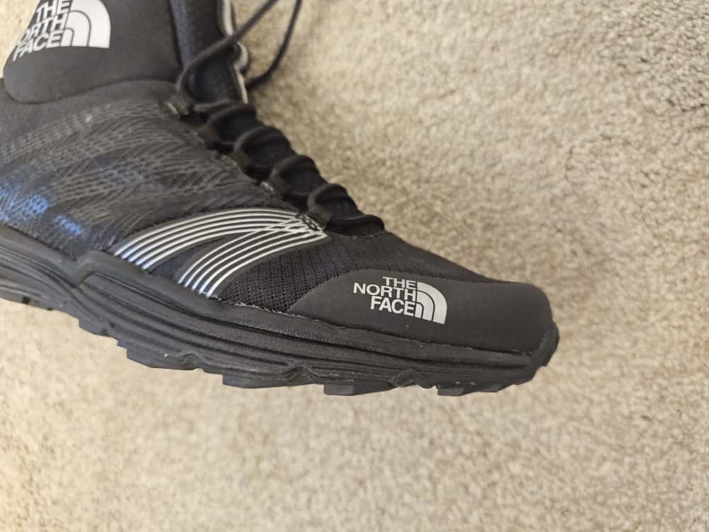 The North Face Mens Litewave Ampere II Black Trail Running Shoes - UK 7.5