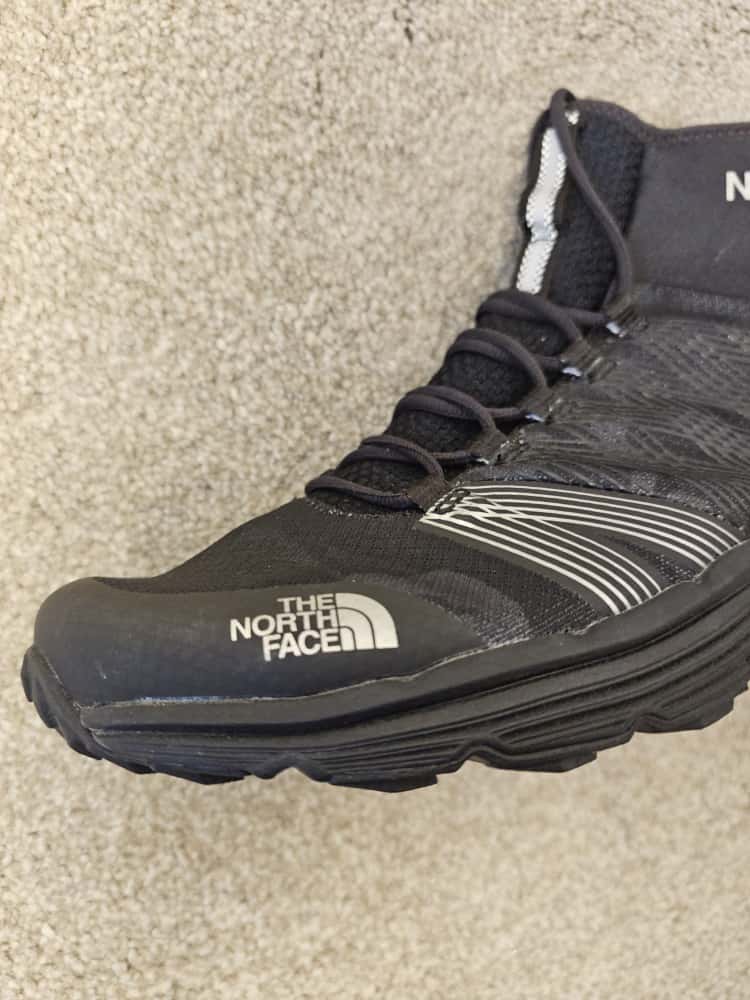 The North Face Mens Litewave Ampere II Black Trail Running Shoes - UK 7.5