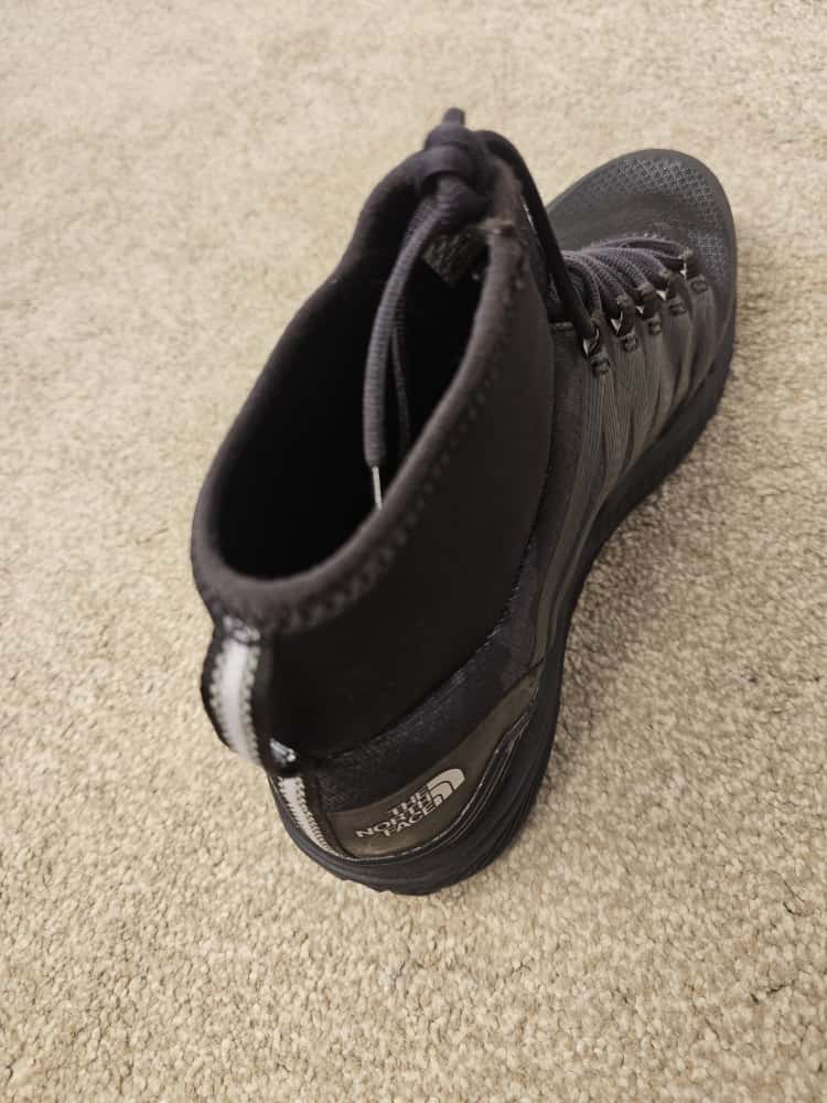 The North Face Mens Litewave Ampere II Black Trail Running Shoes - UK 7.5