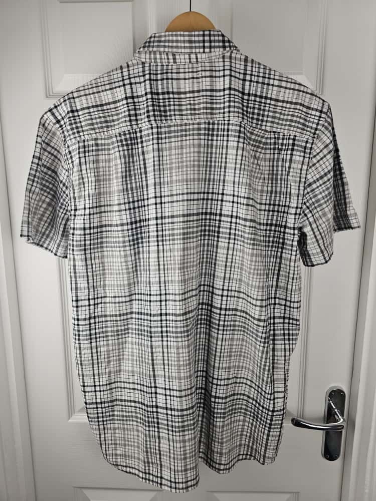 Carhartt Rugged Flex Loose Fit Short Sleeve Checked Shirt - L/Large Tall - NWOT