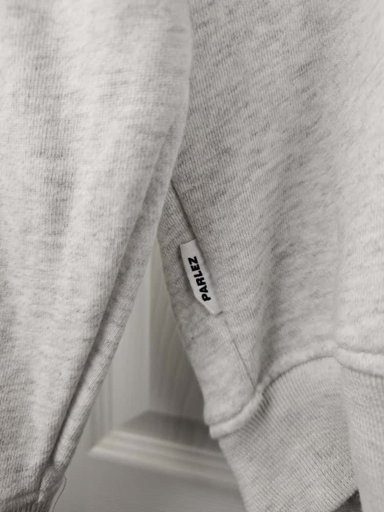 Parlez Sports Mens Grey Pullover Sweatshirt Crew Neck Jumper - M/Medium