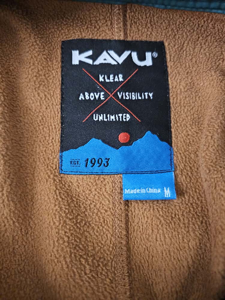 Kavu Mens Crew Who Aztec Trim Fleece Pullover Jumper/Sweatshirt - M/Medium