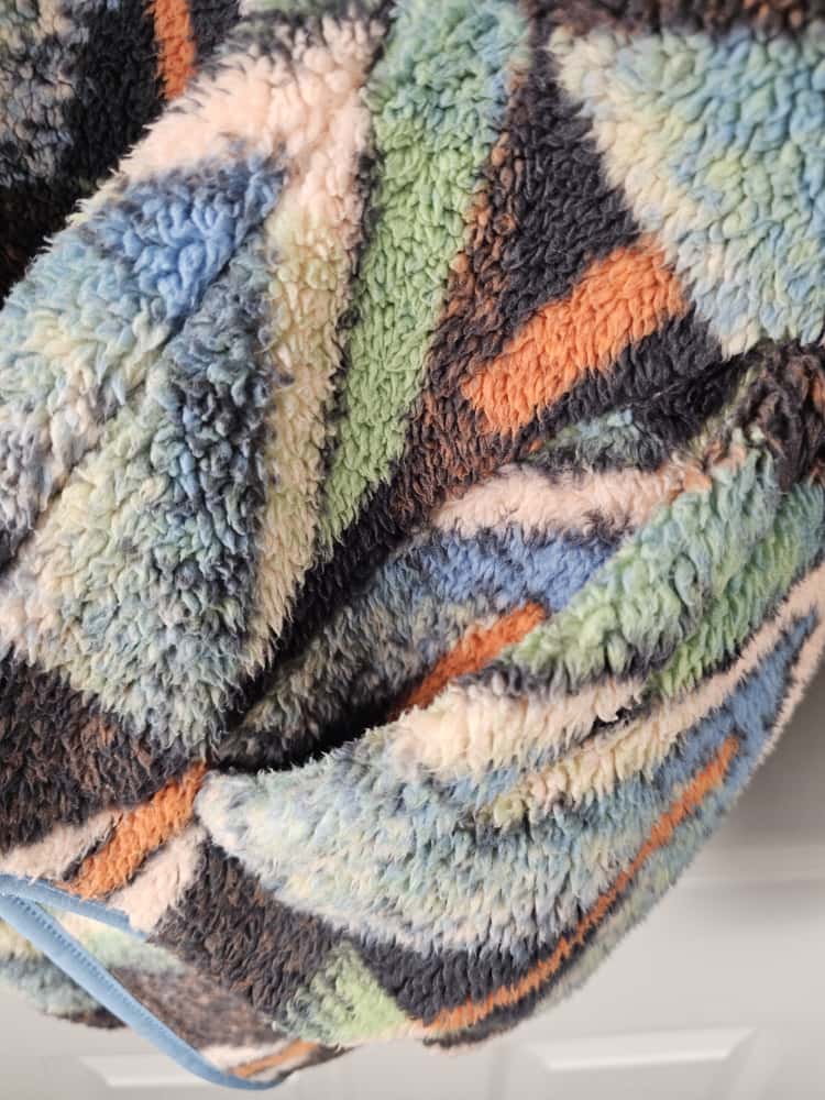 Billabong Adventure Division Switchback Snap Button Sherpa Fleece Pullover Jumper - XL/Extra Large