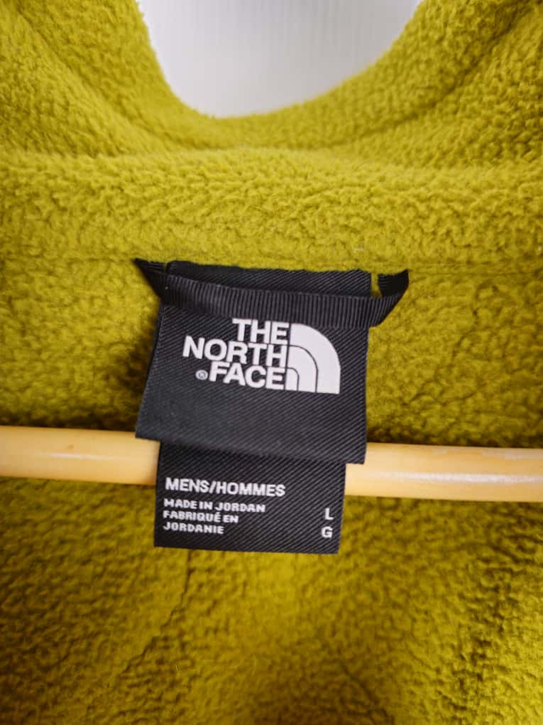 The North Face Mens Royal Arch Full Zip Fleece Jacket - Sulphur Moss Green - L/Large