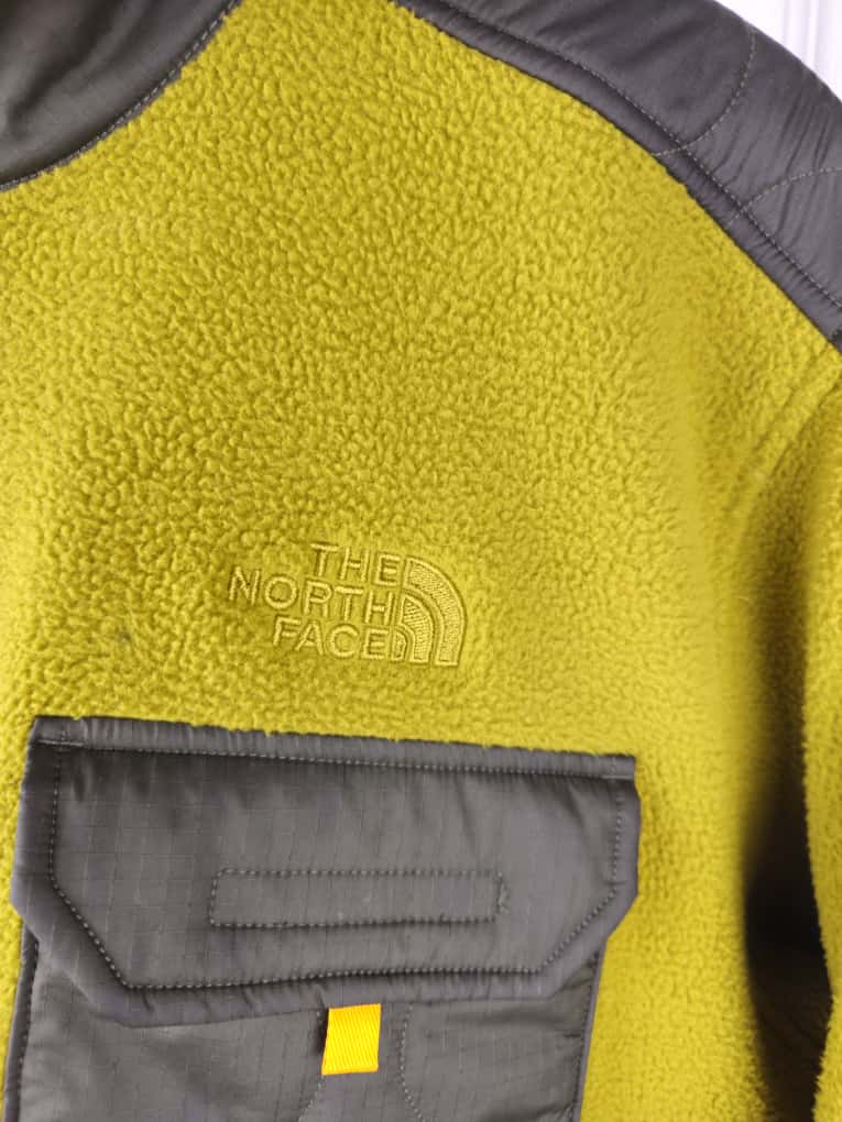 The North Face Mens Royal Arch Full Zip Fleece Jacket - Sulphur Moss Green - L/Large