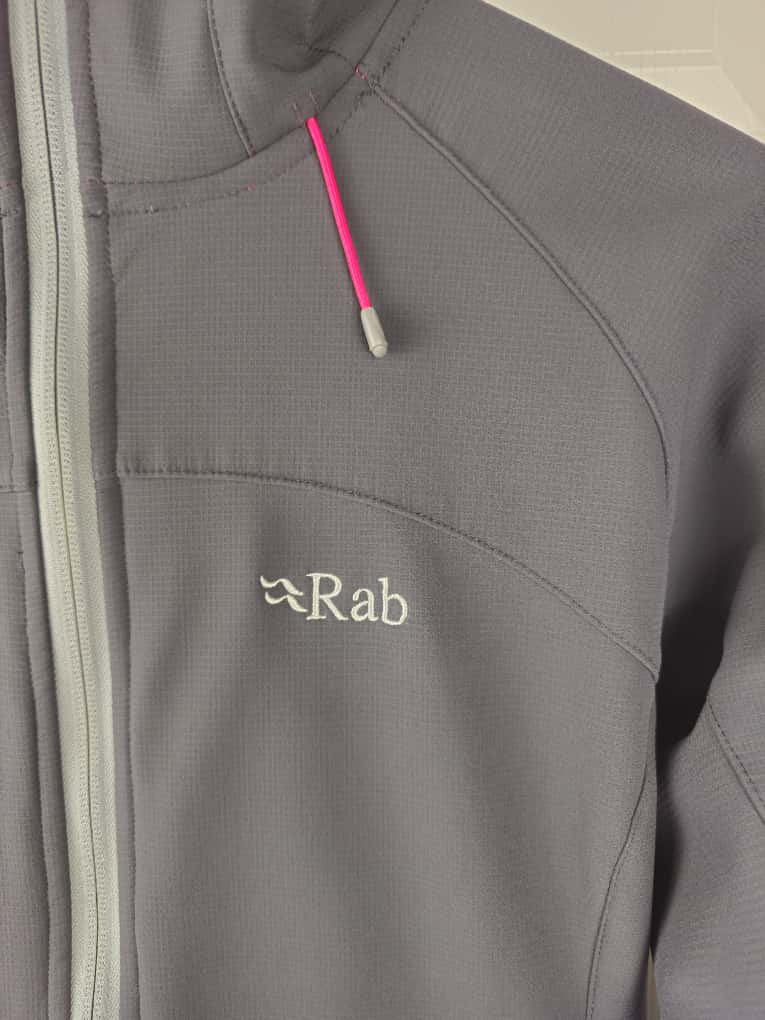 Rab Womens Full Zip Grey Soft Shell Style Hooded Jacket - UK 10
