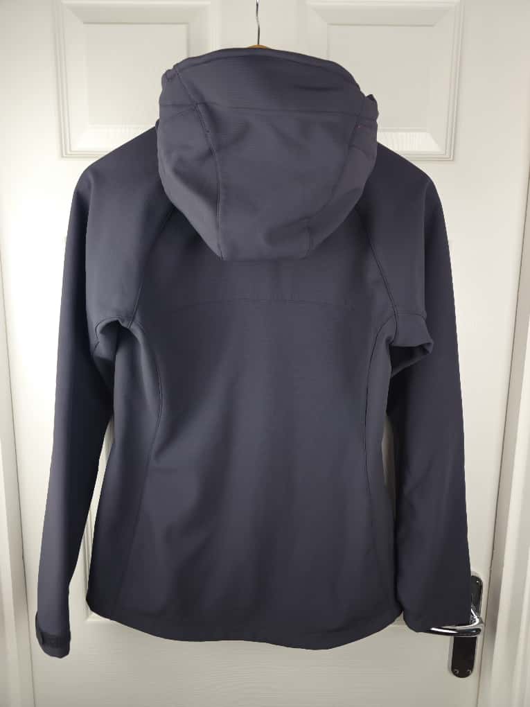 Rab Womens Full Zip Grey Soft Shell Style Hooded Jacket - UK 10