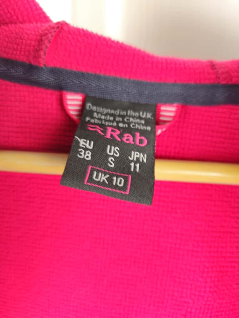 Rab Womens Full Zip Grey Soft Shell Style Hooded Jacket - UK 10