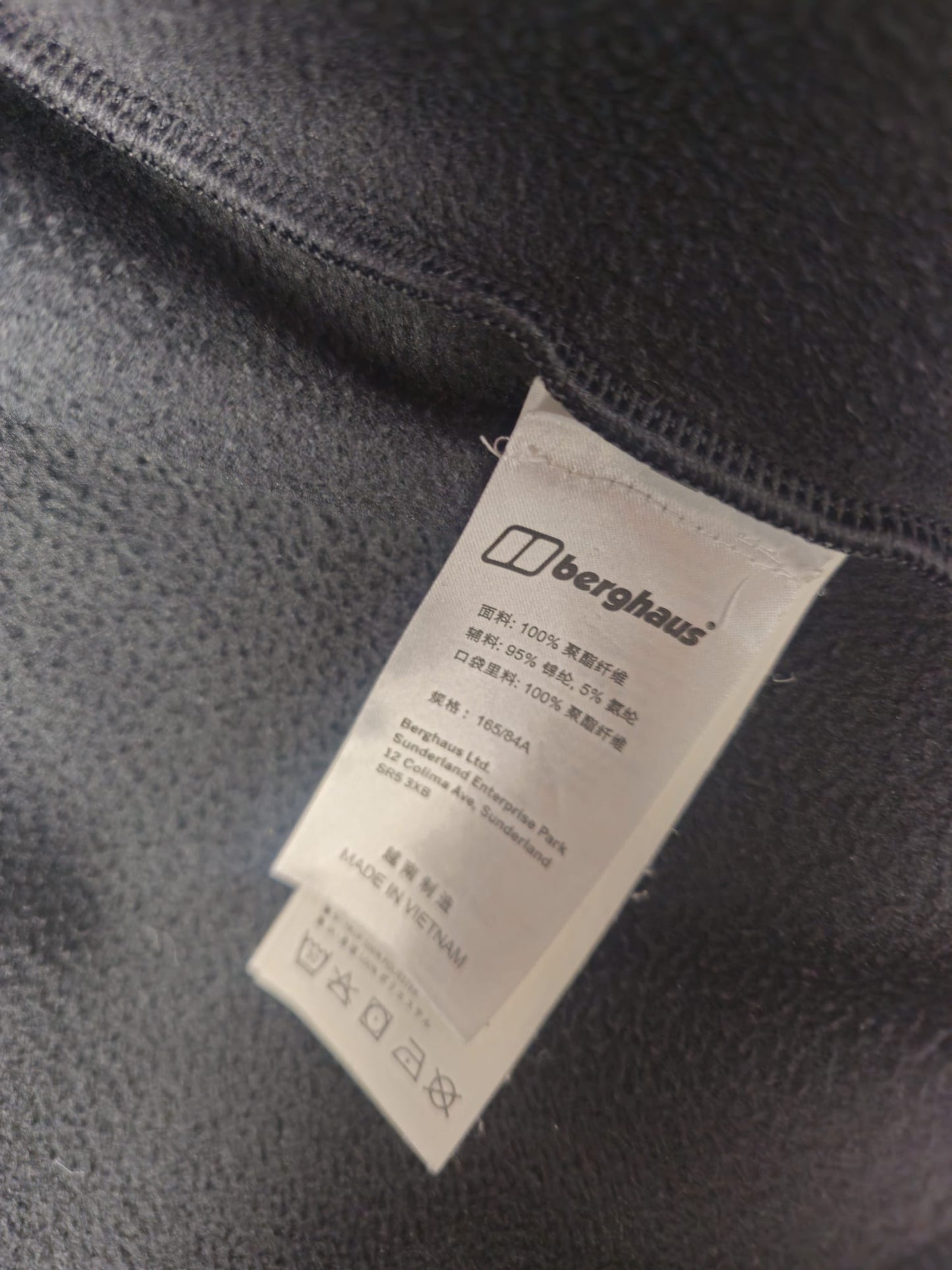 Berghaus Unisex Ascent 91 Full Zip Hooded Fleece Jacket - S/Small M/10