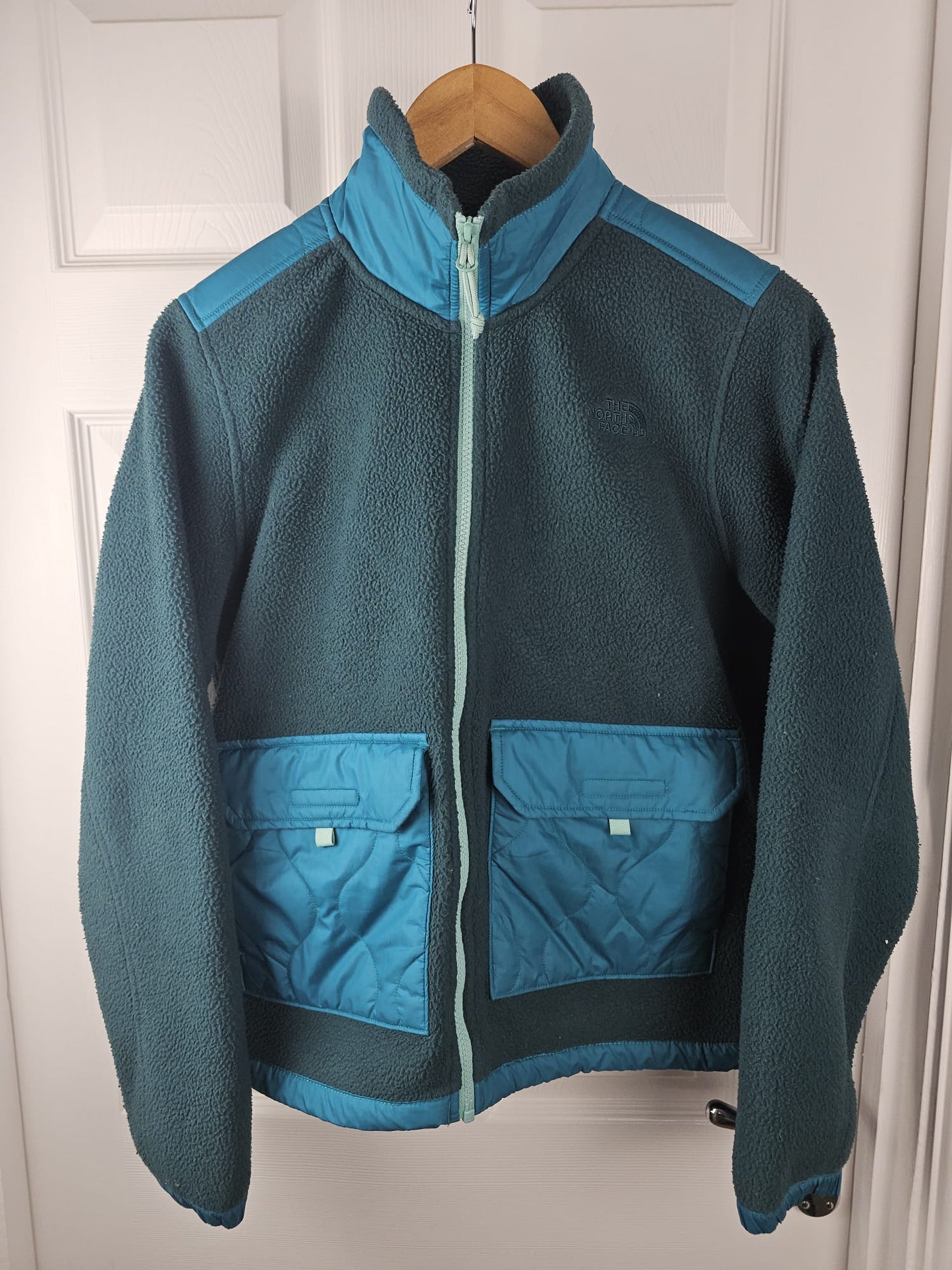 The North Face Womens Royal Arch Full Zip Fleece Jacket - Ponderosa Green - M/Medium