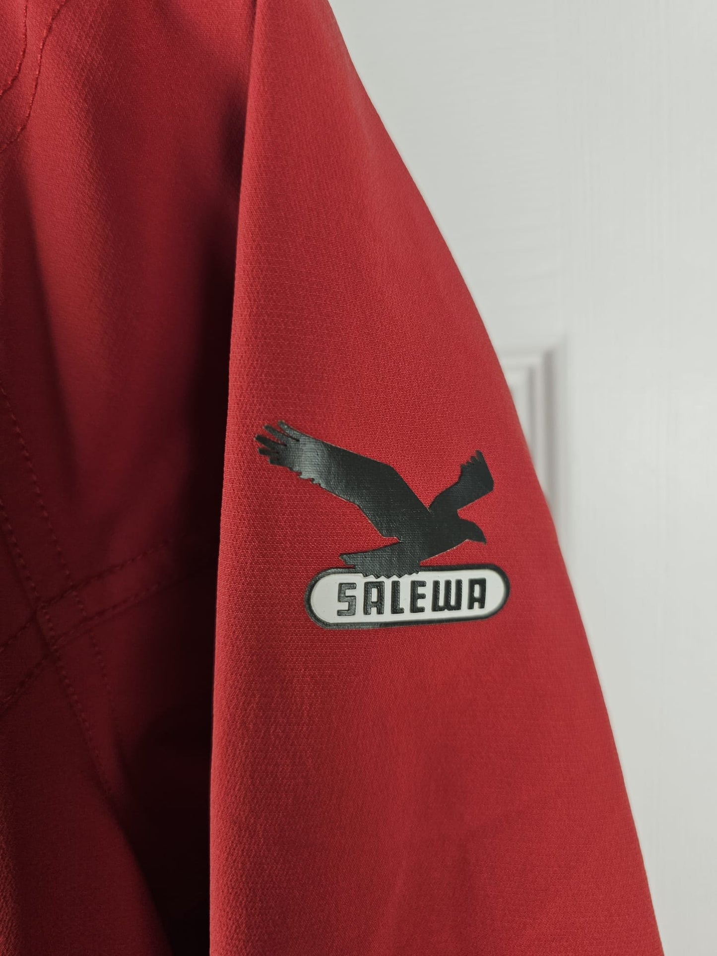 Salewa Womens Full Zip Salewa Alpine Extreme Red Softshell 150 Year Soft Shell Jacket - UK 10