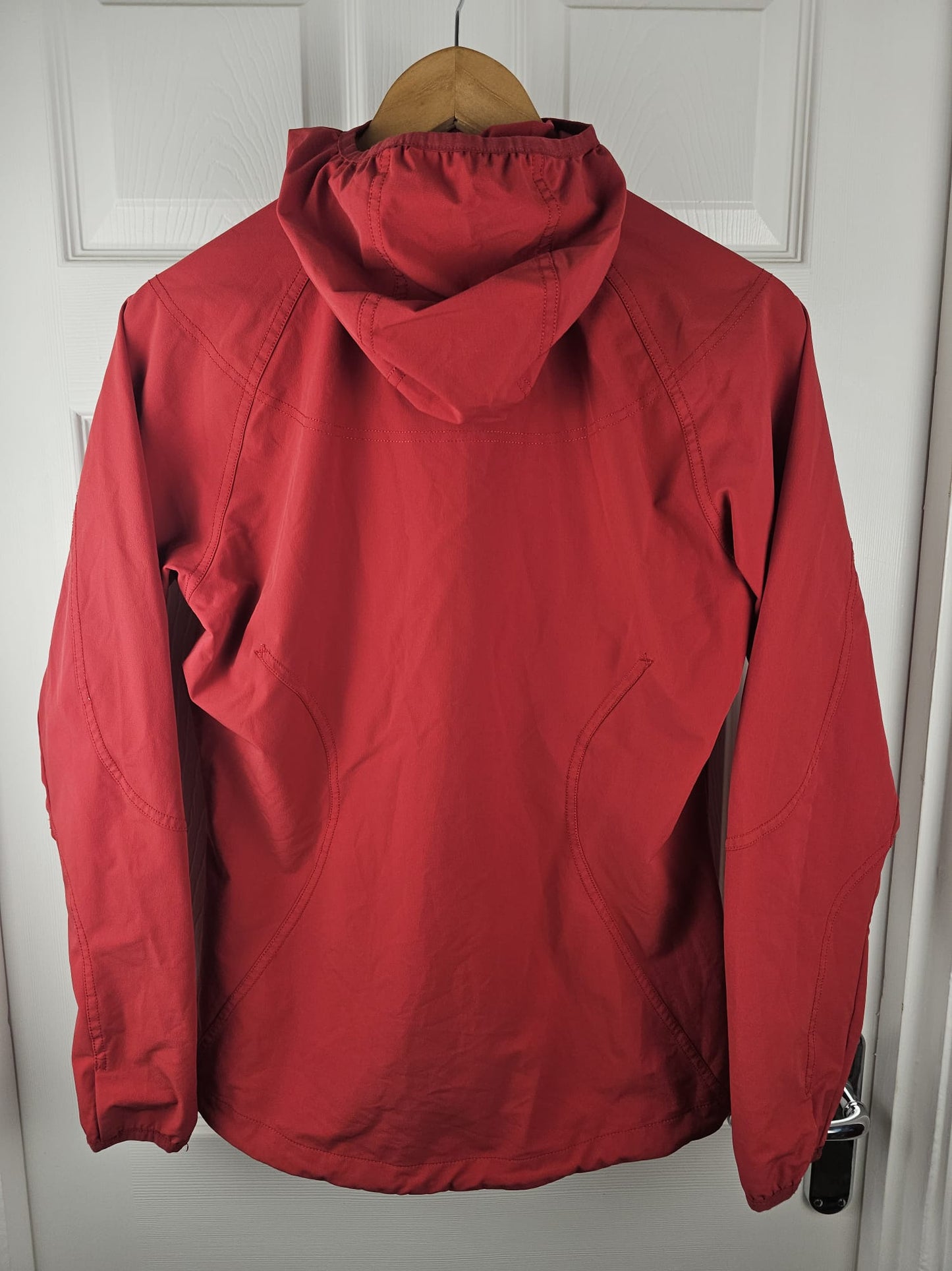 Salewa Womens Full Zip Salewa Alpine Extreme Red Softshell 150 Year Soft Shell Jacket - UK 10