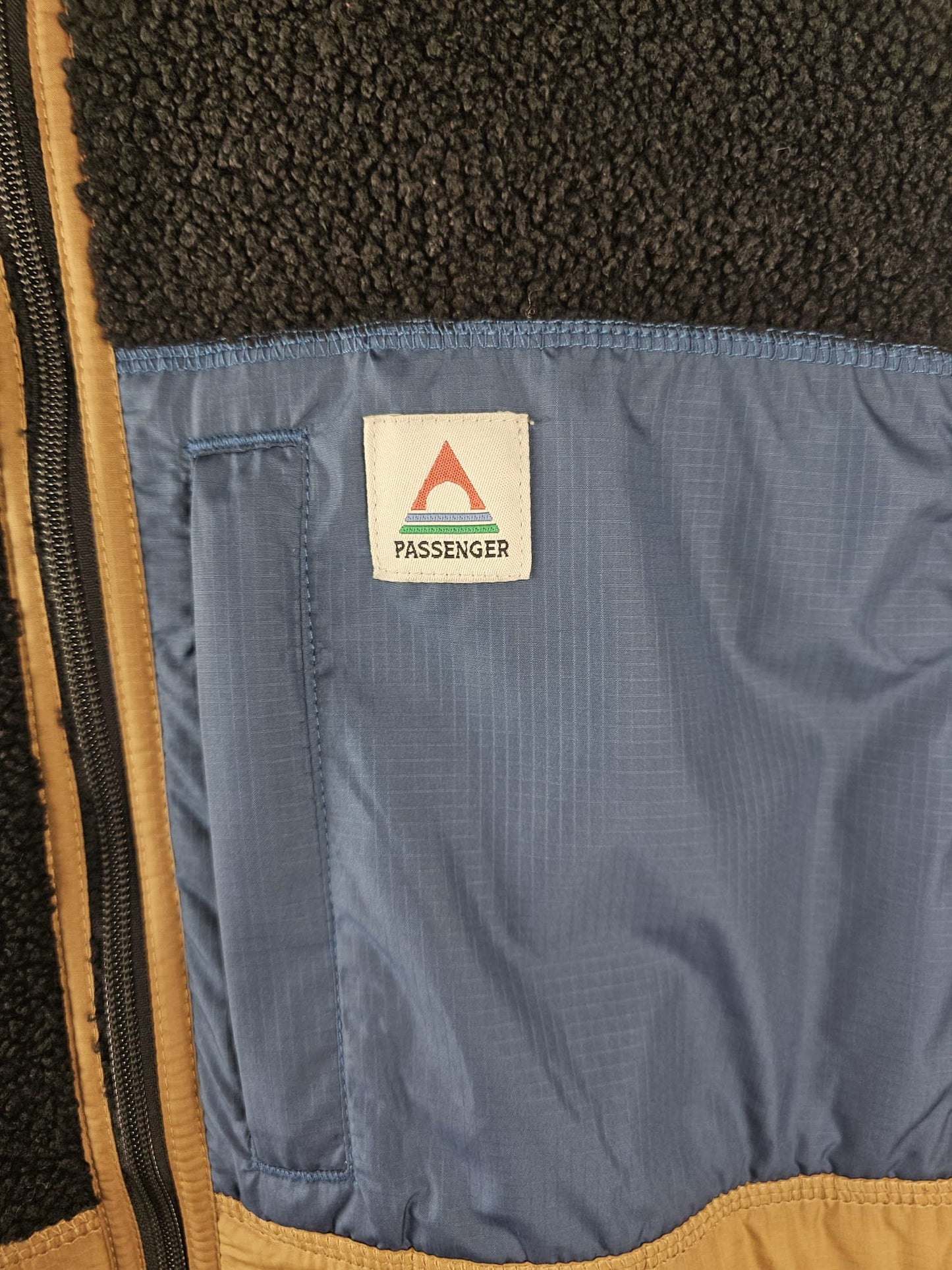 Passenger Mens Full Zip Borg Style Fleece Body Warmer/Gilet - L/Large