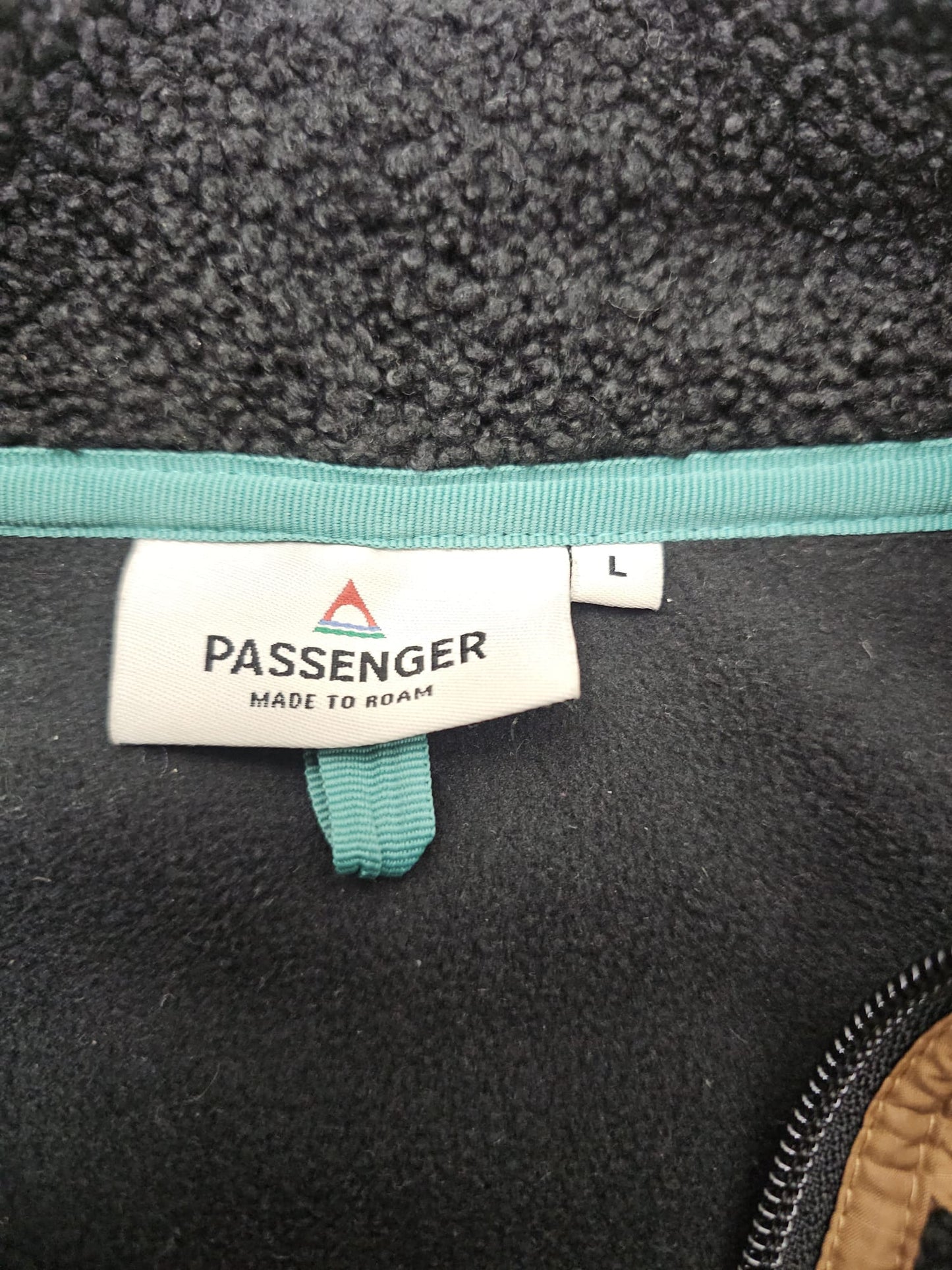 Passenger Mens Full Zip Borg Style Fleece Body Warmer/Gilet - L/Large