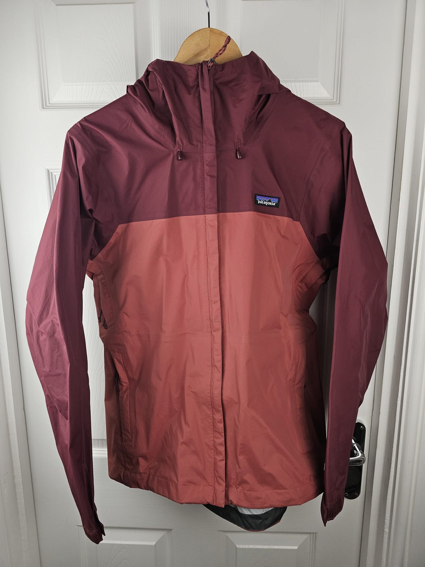 Patagonia Womens Torrent Shell H2NO 3L Full Zip Hiking/Walking Hooded Rain Coat/Jacket - M/Medium