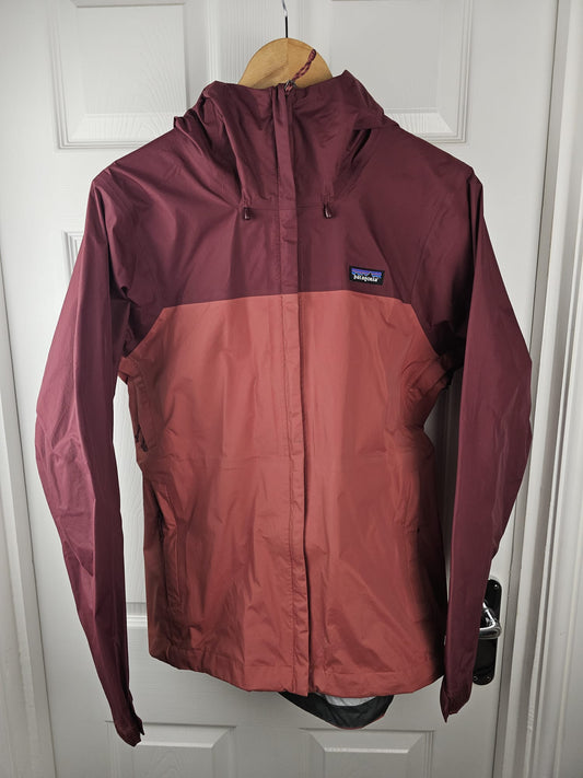 Patagonia Womens Torrent Shell H2NO 3L Full Zip Hiking/Walking Hooded Rain Coat/Jacket - M/Medium