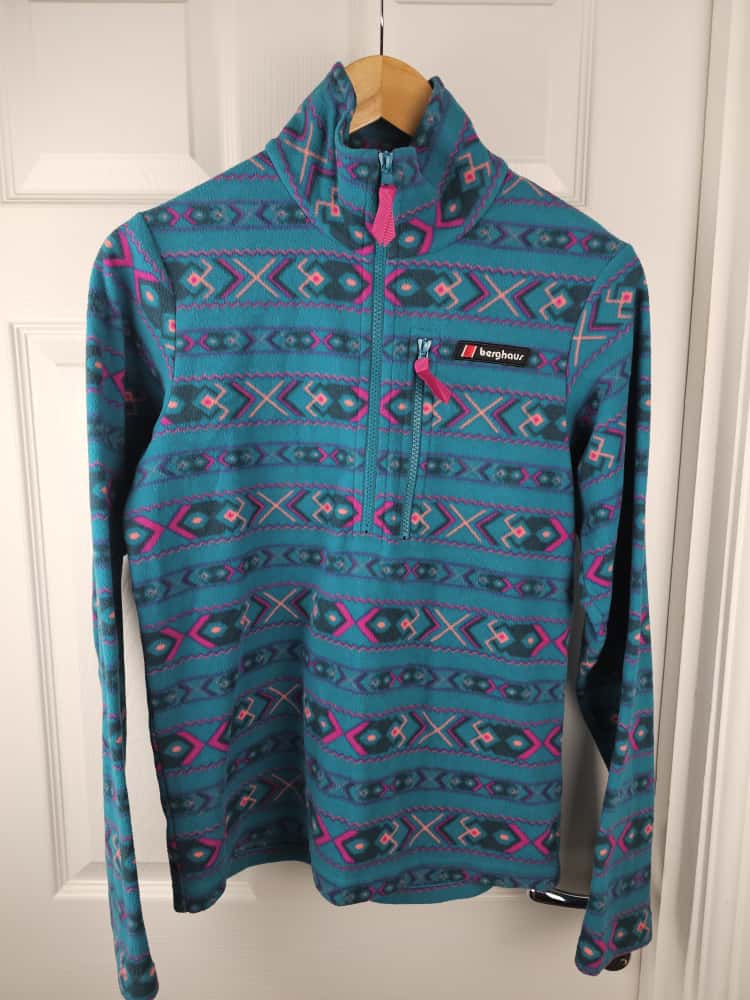 Berghaus Unisex Aztec Dean Street 1/4 Zip Pullover Fleece Jumper - XS/Extra Small