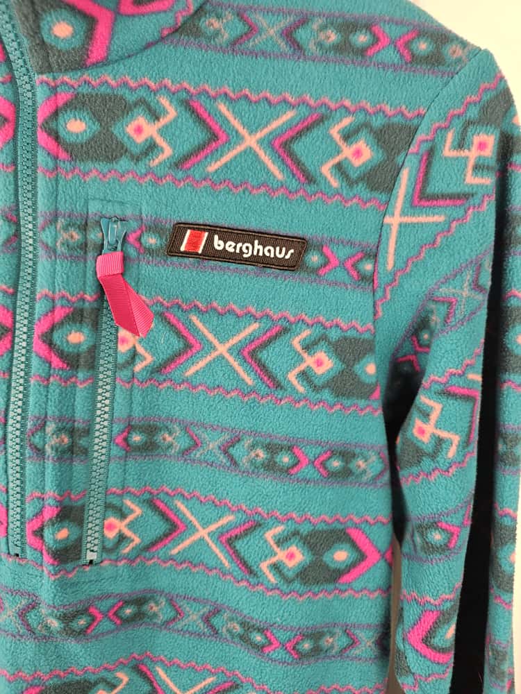Berghaus Unisex Aztec Dean Street 1/4 Zip Pullover Fleece Jumper - XS/Extra Small