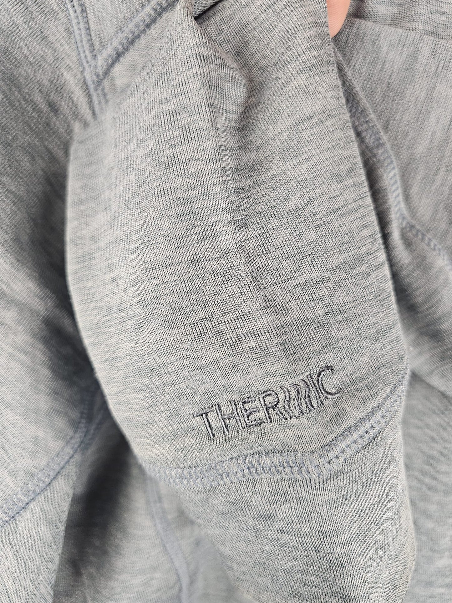 Rab Womens 1/2 Zip Pullover Thermic Fleece Jumper - UK 12 - Blue/Grey