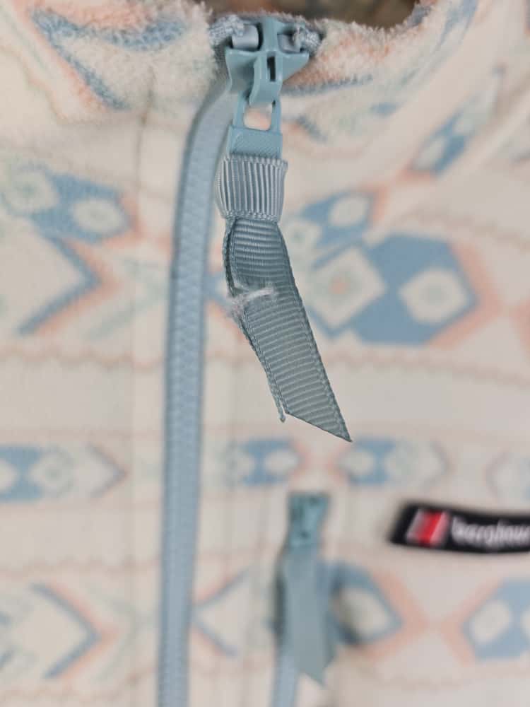 Berghaus Unisex Dean Street Pastel Aztec 1/2 Pullover Lightweight Fleece Jumper - S/Small M/Medium 8/10