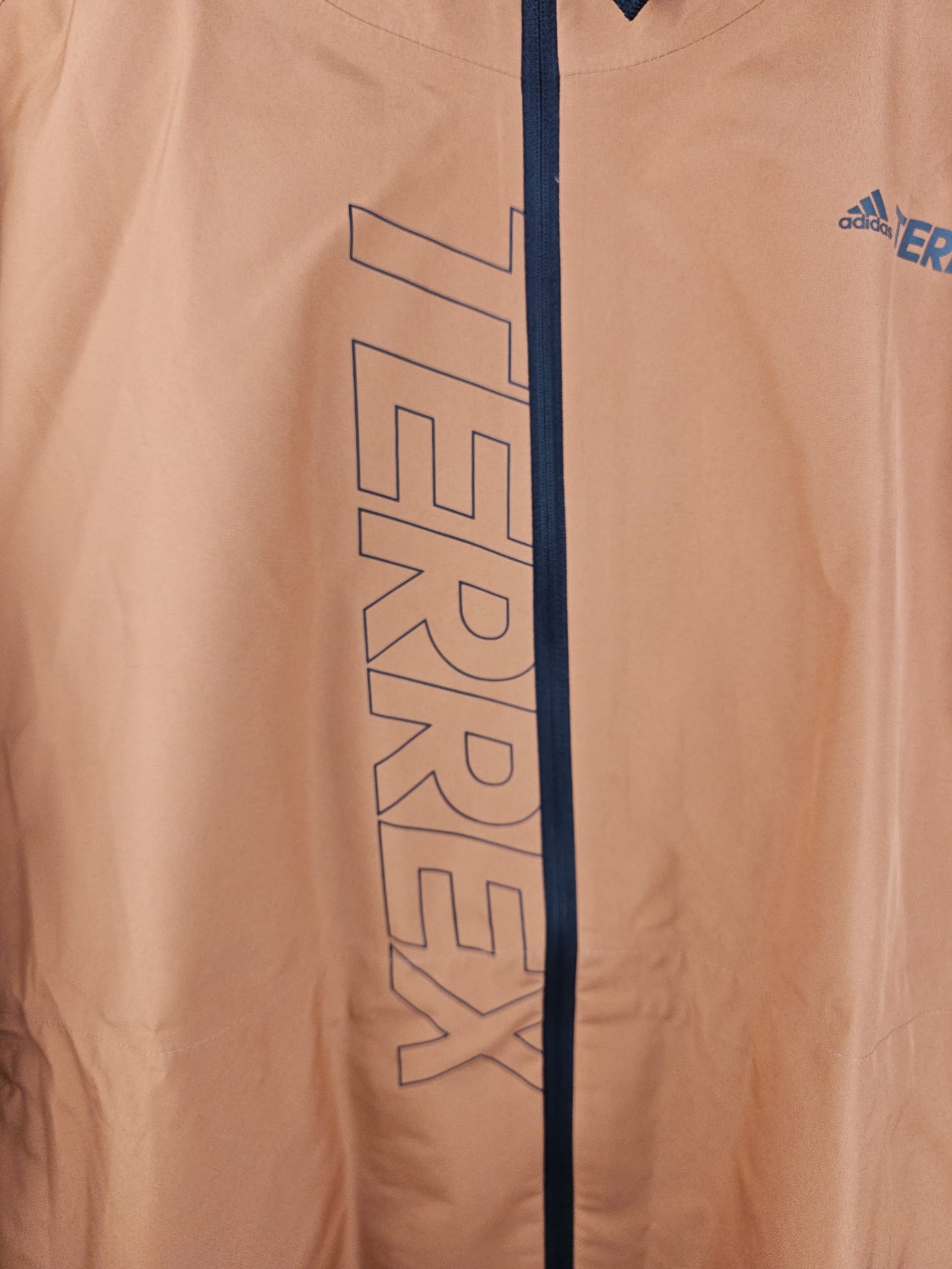 Adidas Terrex Full Zip Hooded Gore-Tex Waterproof Coat/Jacket - 3XL/XXXL - UK 28-30