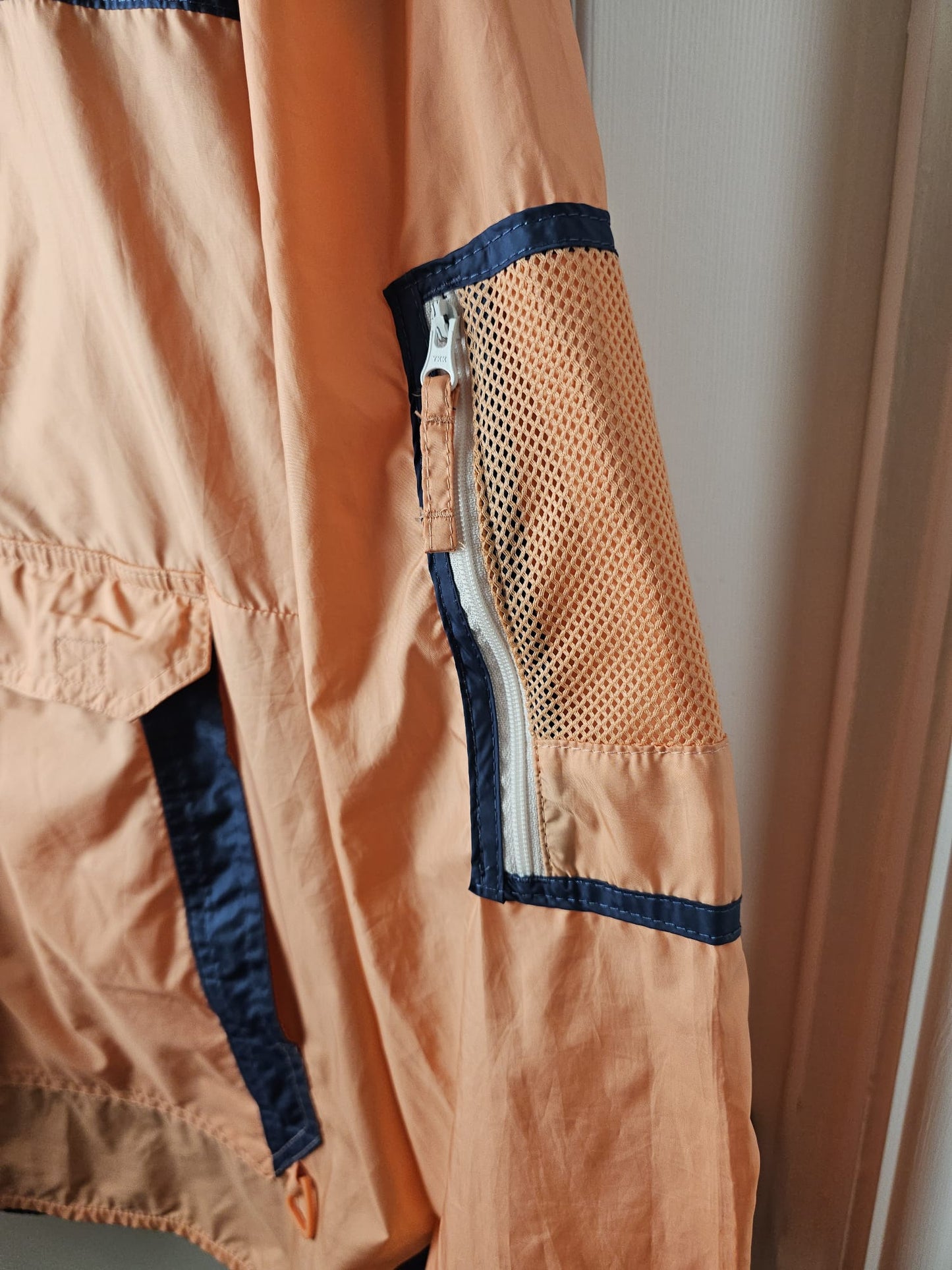 Columbia Challenger Packable Pullover 1/2 Zip Hooded Windbreaker - M/Medium